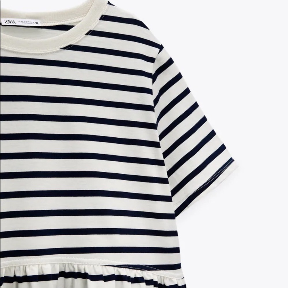 🌟Zara combined peplum top - Picture 4 of 6